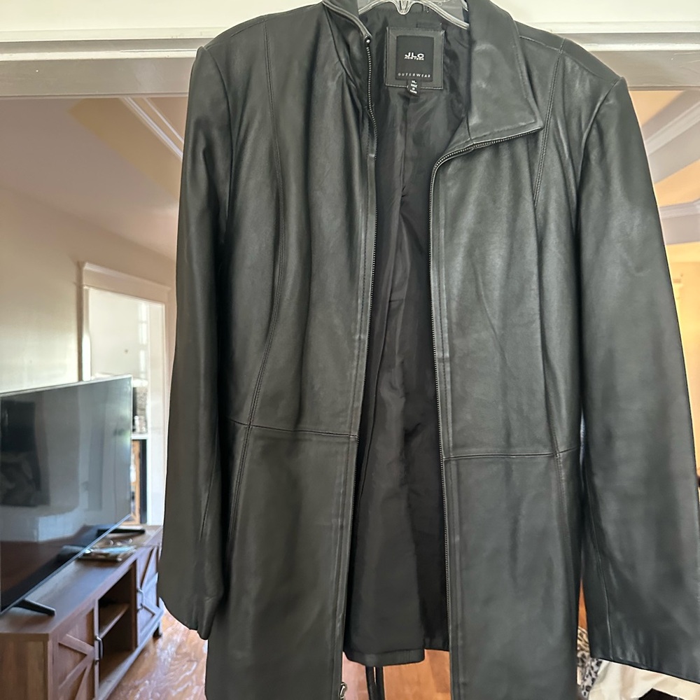Wilsons Leather Dark Leather Jacket